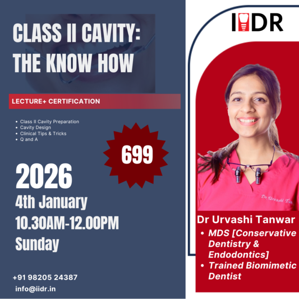 DR Urvashi Tanwar IIDR Speaker