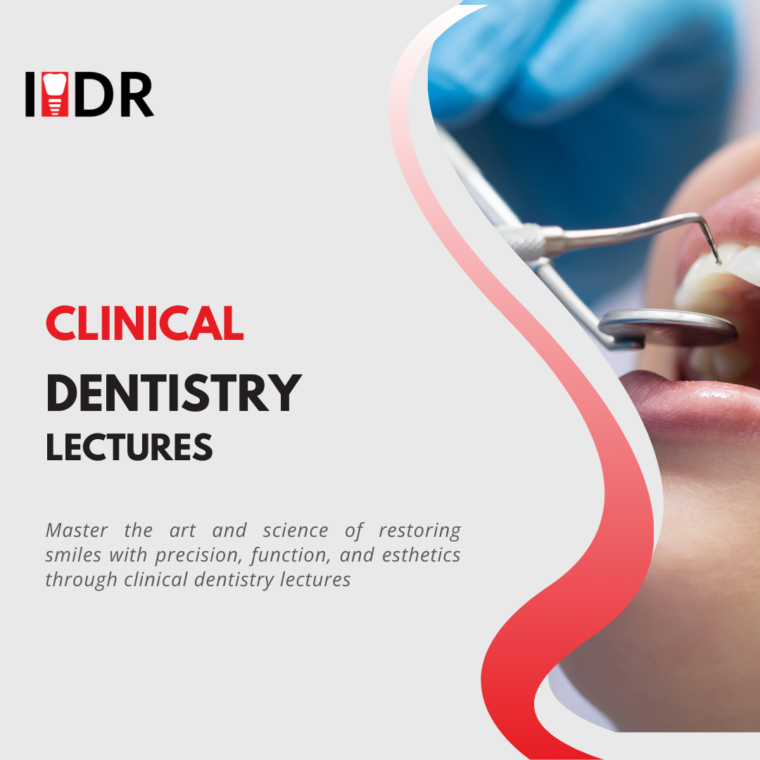 clinical dentistry lectures IIDR Speakers clinical dentistry lectures IIDR Speakers