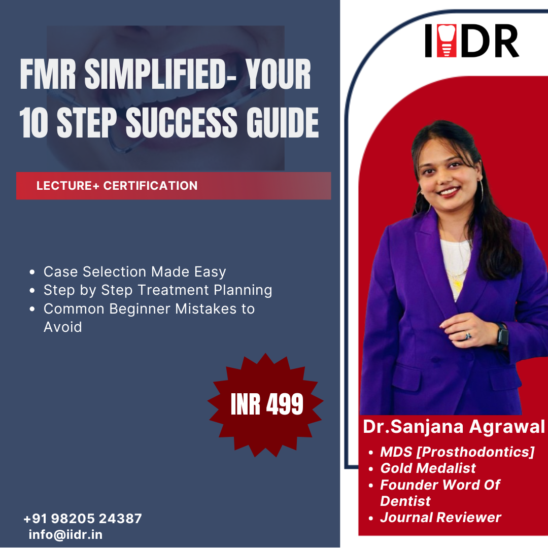 Dr Sanjana Agrawal IIDR Speaker