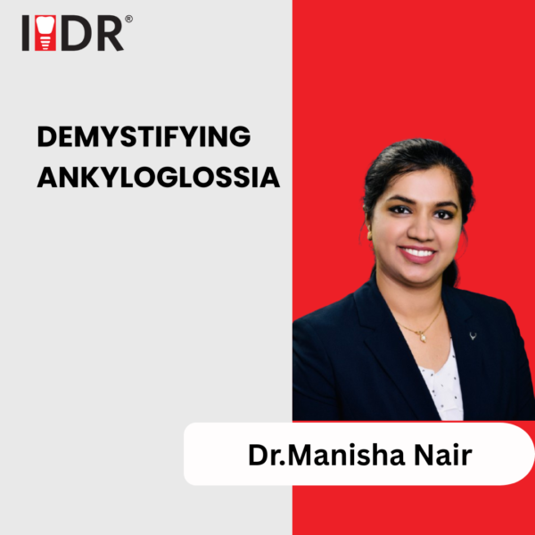 Dr Manisha Nair IIDR Speaker