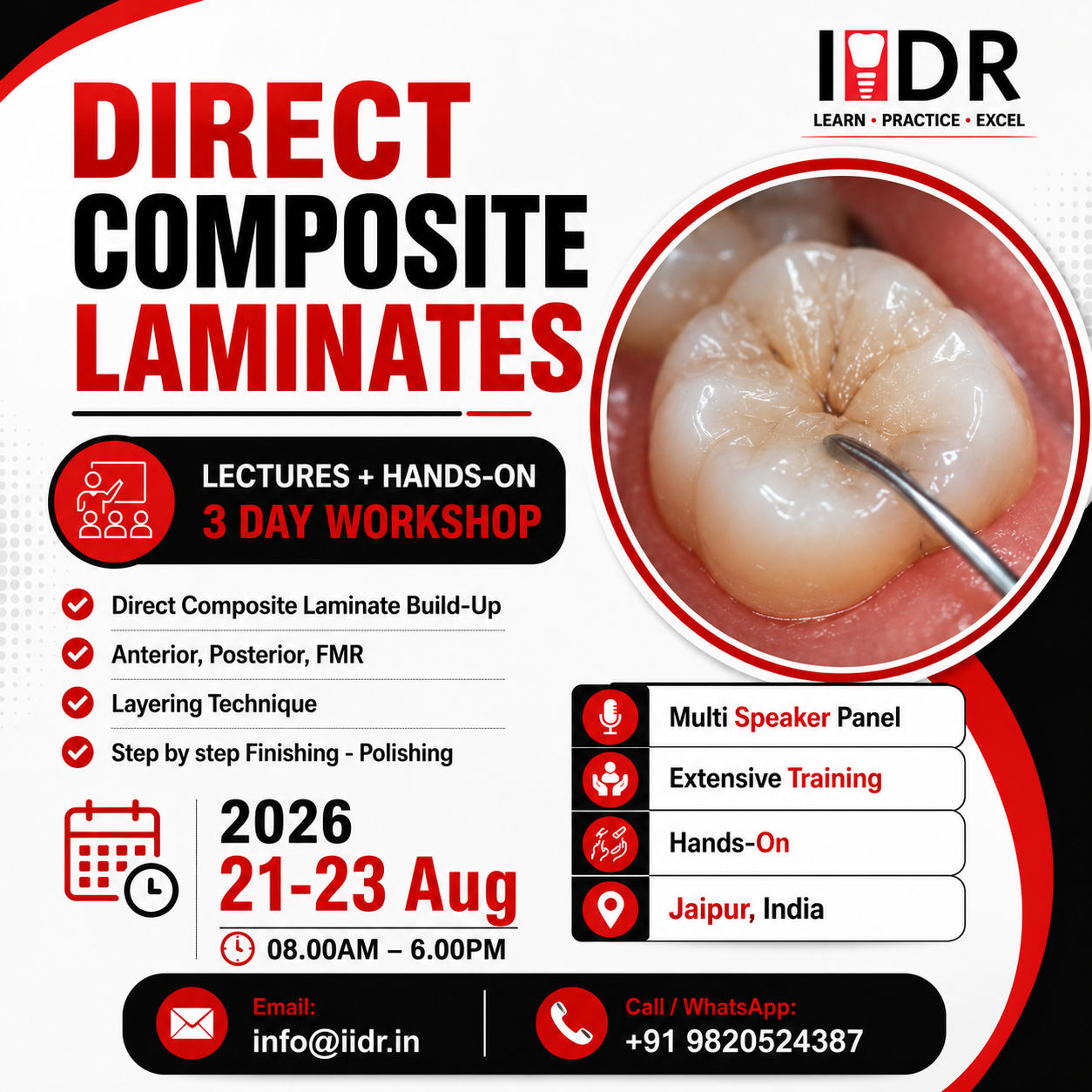 Direct Composite Laminate Workshop Direct Composite Laminate Workshop