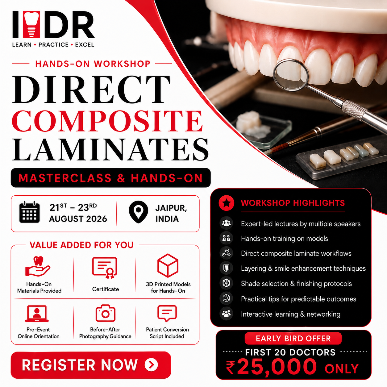 Direct Composite Laminate Workshop Direct Composite Laminate Workshop