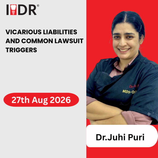 Dr Juhi Puri IIDR Speaker