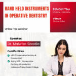 Hand Held Instruments in Operative Dentistry